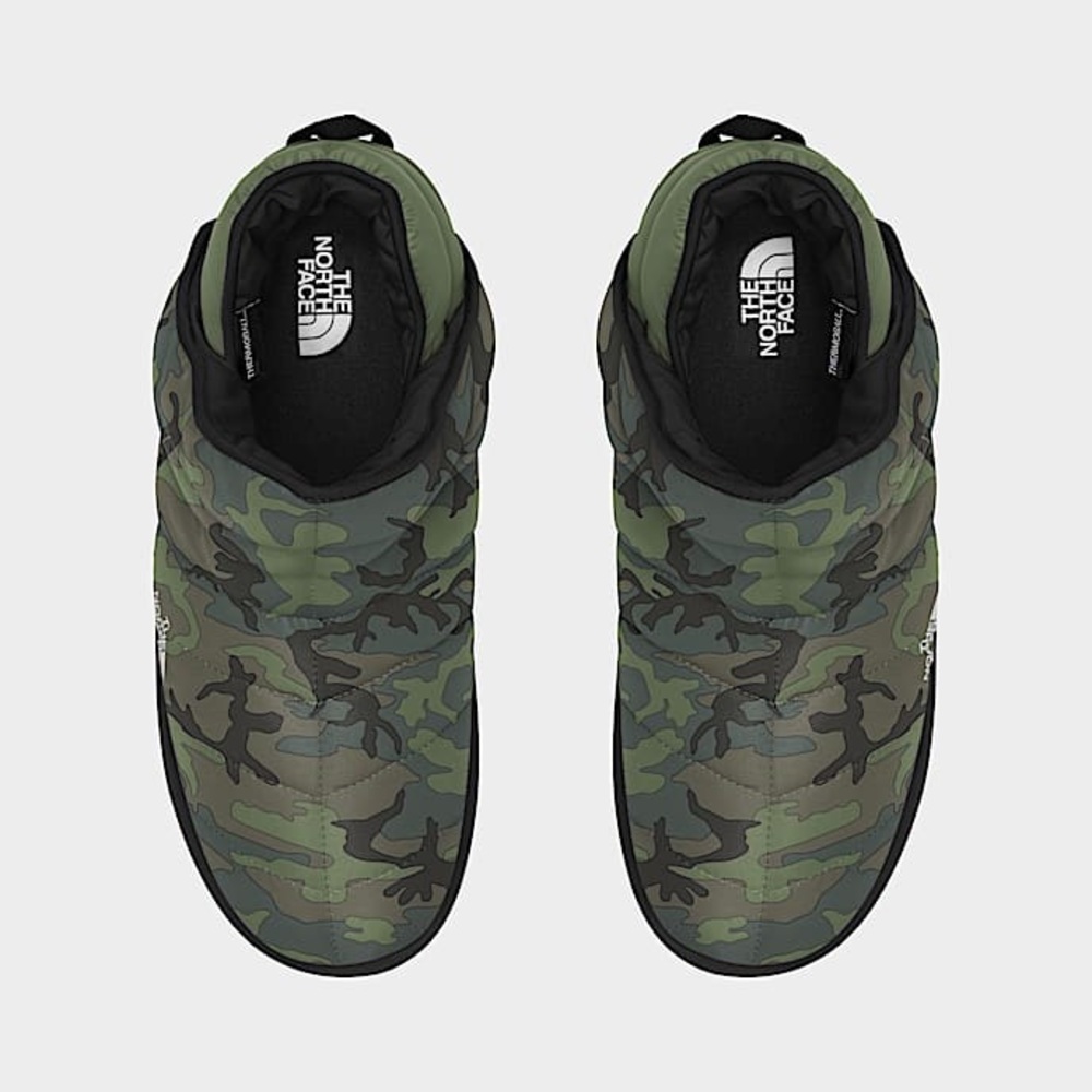 The North Face Thermoball Traction Booties Thyme Brushwood Camo Sz. 10 NWOT - Picture 2 of 9